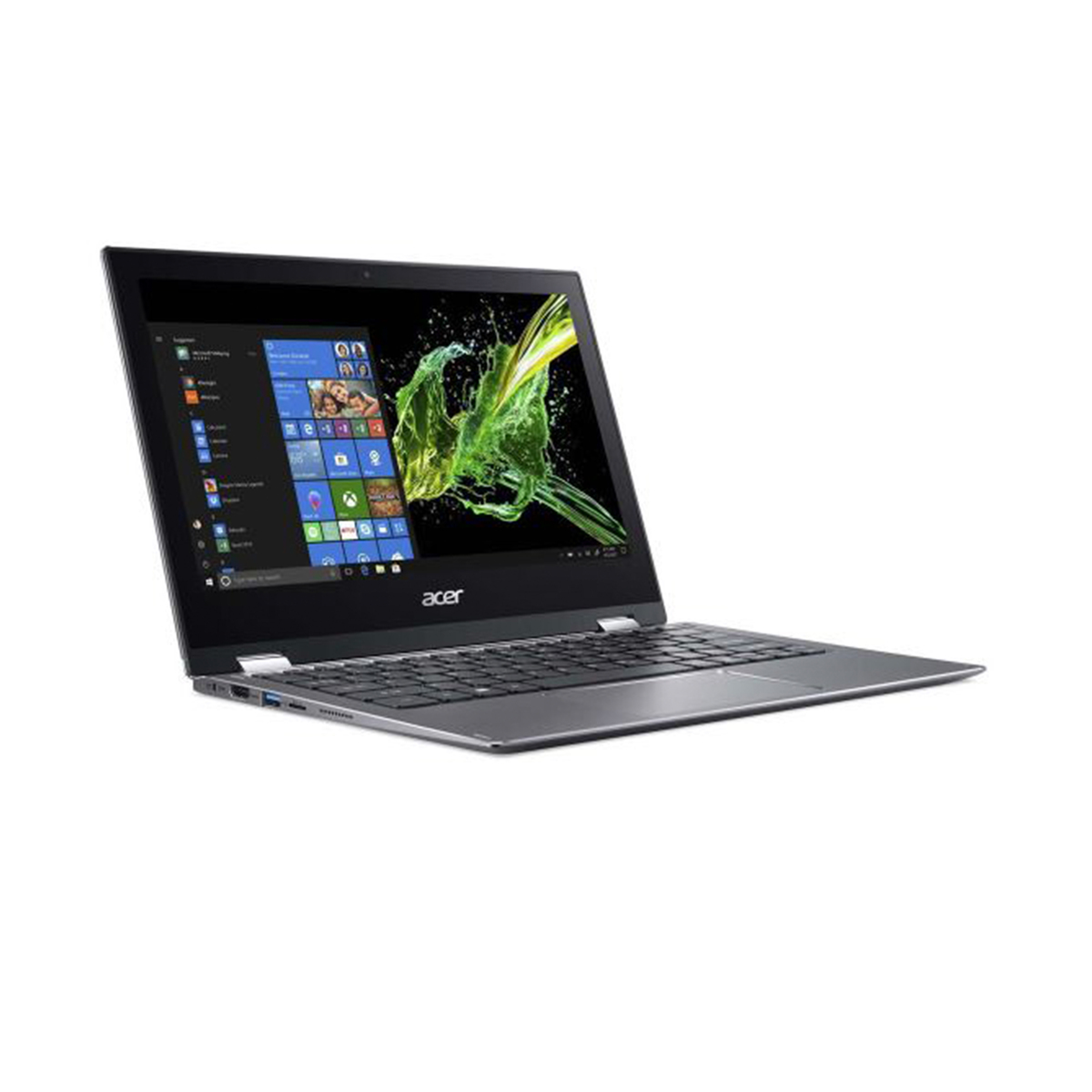 Acer Spin 3 Convertible Notebook ,HDD 1TB,128GB SSD, 8GB RAM,NVIDIA GeForce MX230 2GB, Core i5, Silver