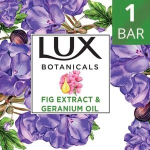 Lux Botanicals Skin Renewal Bar Soap Fig Extract And Geranium Oil 120g