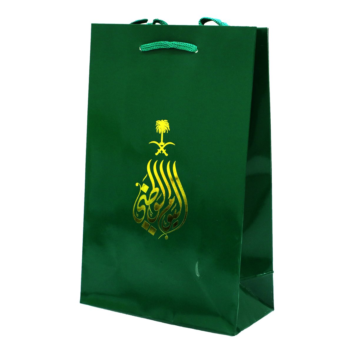 كيسة هدايا المملكة العربية السعودية أخضر 129311