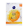 Nivea Face Q, 10 Plus C Sheet Mask Serum Infused with Q, 10 and Vitamin C, 1 pc