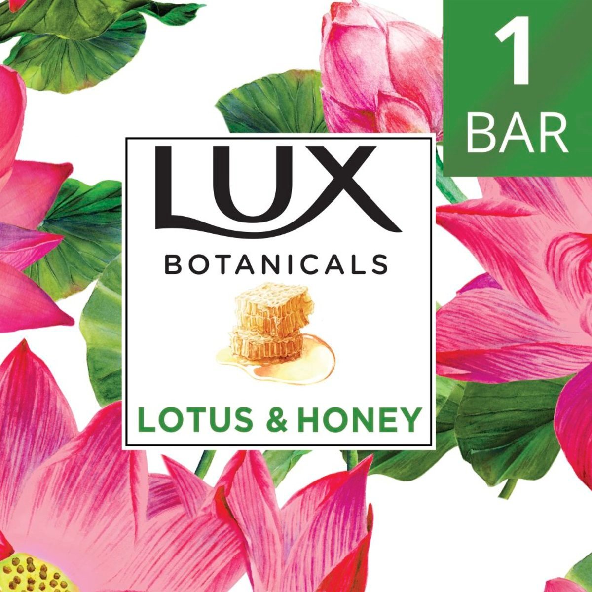 Lux Botanicals Glowing Skin Bar Soap Lotus & Honey 170 g