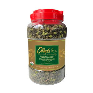 Olinda Organic Ceylon Green Tea with Cardamom 350 g