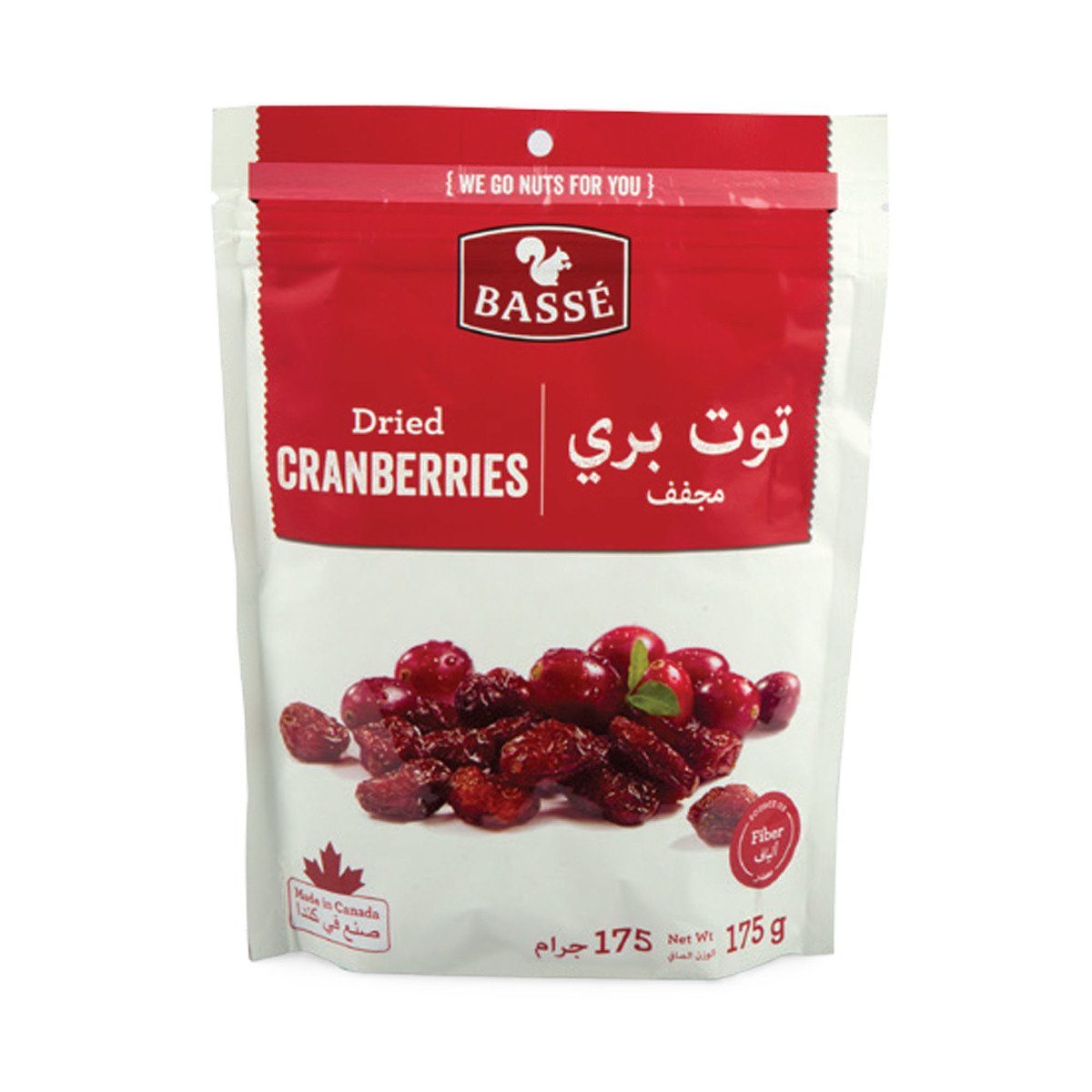 Basse Dried Cranberries 175 g