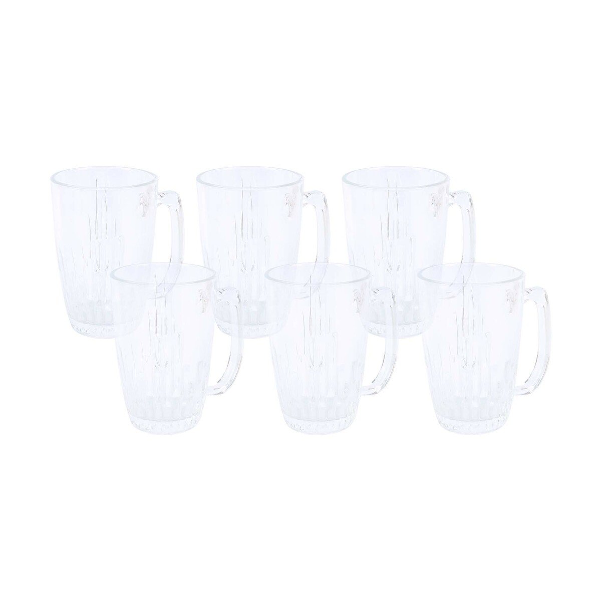 Crystal Drops Mug Set Glass GB-094213GL 6pcs