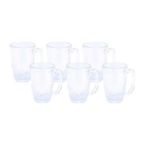 Crystal Drops Mug Set Glass GB-094213SC 6pcs