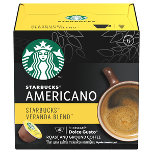 Buy Starbucks Veranda Blend by Nescafe Dolce Gusto Blonde Roast Coffee Pods 12 pcs Online at Best Price | Coffee | Lulu KSA in Kuwait