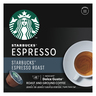 Starbucks Espresso Roast by Nescafe Dolce Gusto Dark Roast Coffee Pods 12 pcs