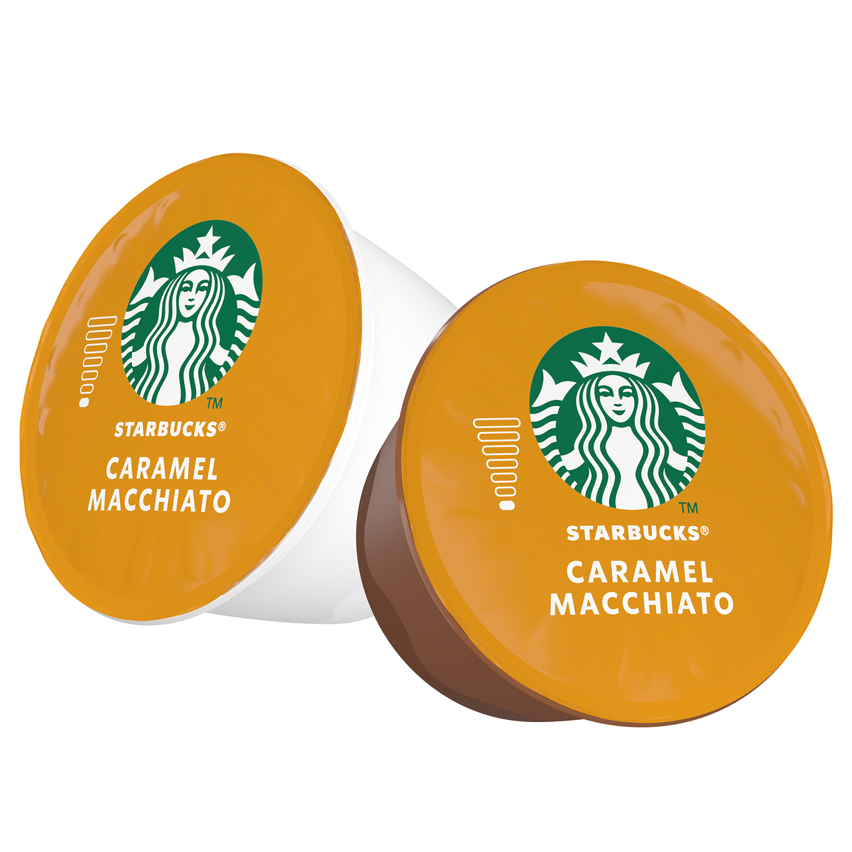STARBUCKS CARAMEL MACCHIATO Dolce Gusto Compatible Coffee Capsules Pods Box