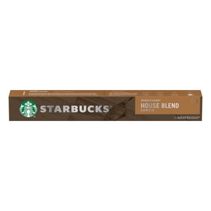 Starbucks House Blend by Nespresso Medium Roast Coffee Capsules 10pcs