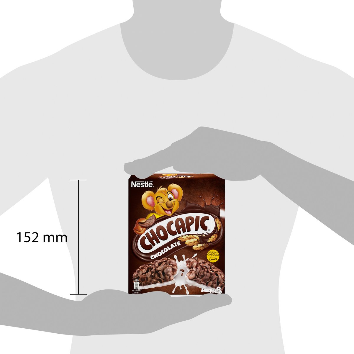 Nestle Chocapic Chocolate Breakfast Cereal Bar 12 x 25 g