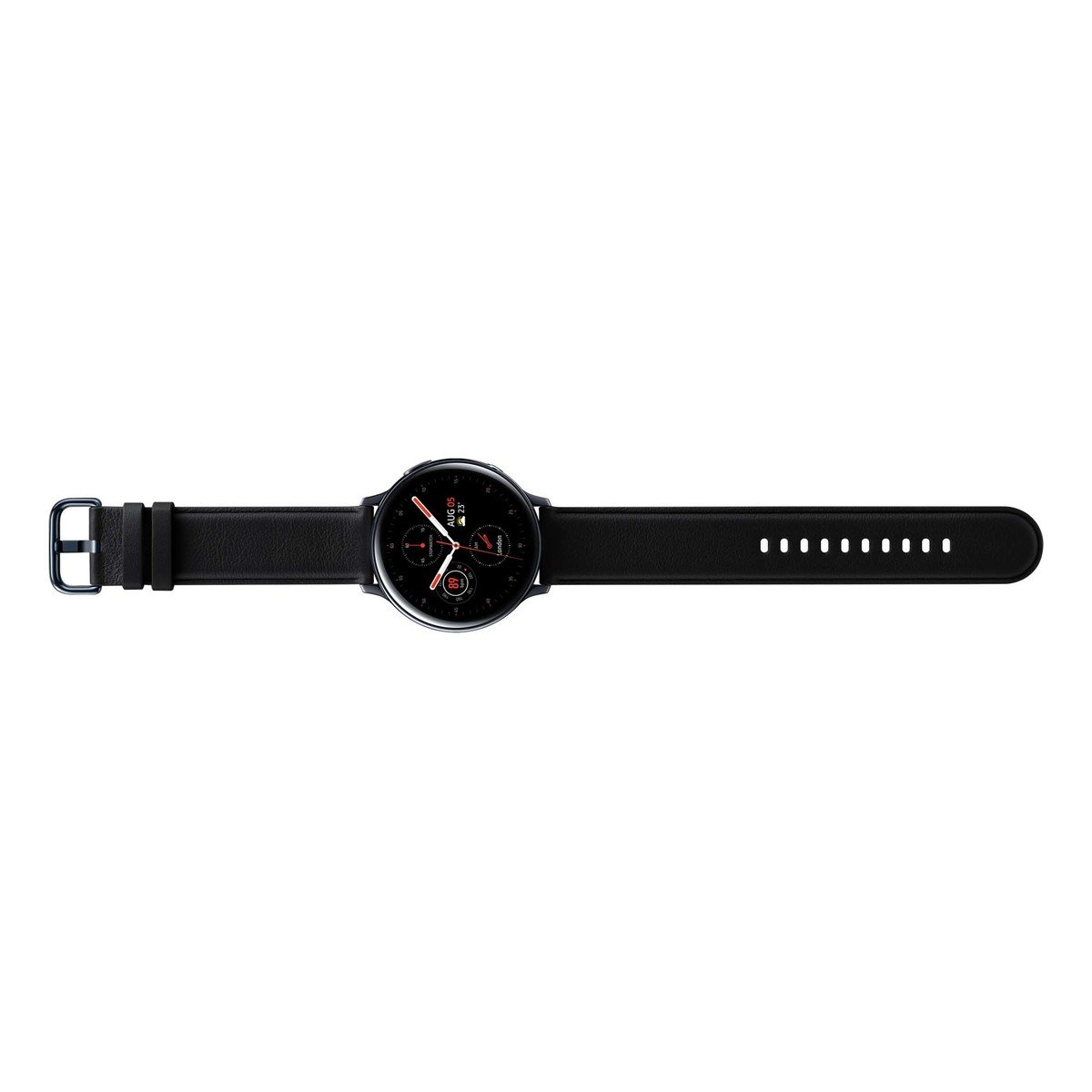سامسونج جالكسي ساعة أكتيف 2 R820 فولاذ مقاوم للصدأ ، 44 ملم أسود
