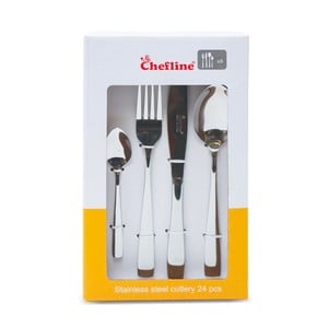 Chefline Stainless steel Cutlery Set GS318-G1076 24pcs