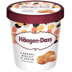 Haagen-Dazs Ice Cream Caramel Biscuit & Cream 460 ml