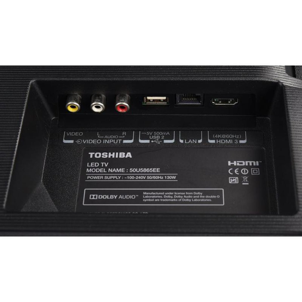 Toshiba 4K Smart LED TV 50U5865EE 50"