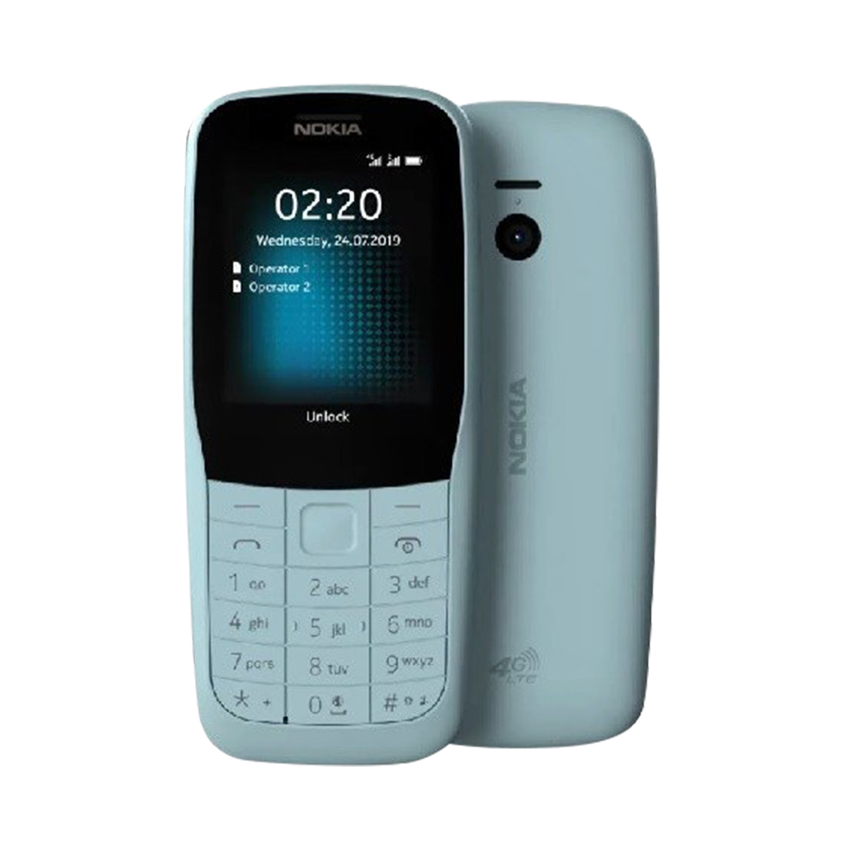 Nokia 220-TA115 4G DS Blue