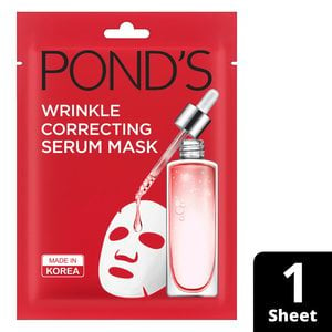 Ponds Face Mask Wrinkle correct Serum Mask 21 ml