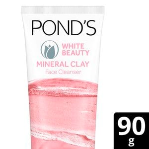 Ponds Face Wash White Beauty Clay Foam 90g