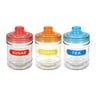 Home Glass Canister 125003 3pcs