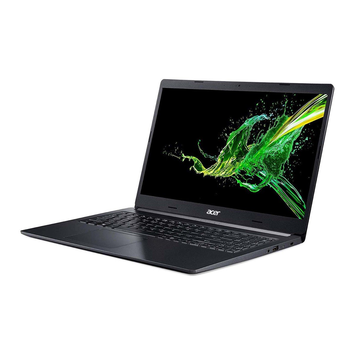 Acer Aspire 3-A315-54K-38KZ  Notebook Laptop, Intel Core i3-7020U, 15.6" HD, 1TB HDD, 4GB RAM, Intel UHD, Win10, Eng-Ara KB, Black