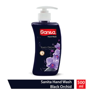 Sanita Hand Wash Soft Touch Black Orchid 500ml
