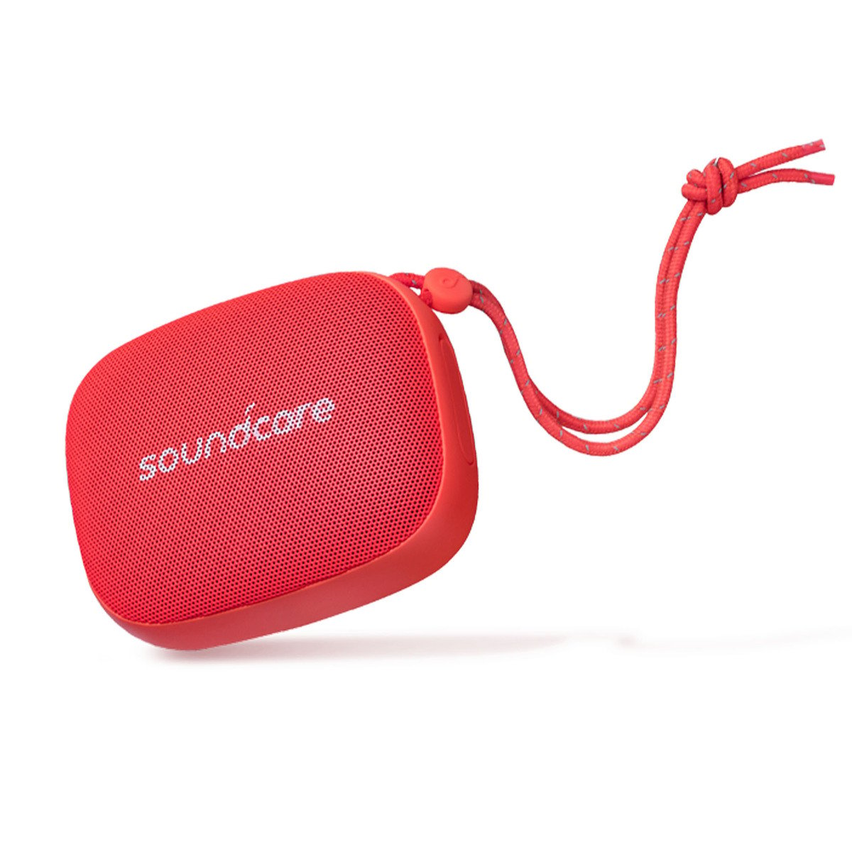 مكبر صوت محمول مزود بتقنية البلوتوث ساوند كور ميني  أحمر اللون من أنكر