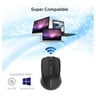 Promate 2.4GHz Wireless Ergonomic Optical Mouse (CLIX-8)