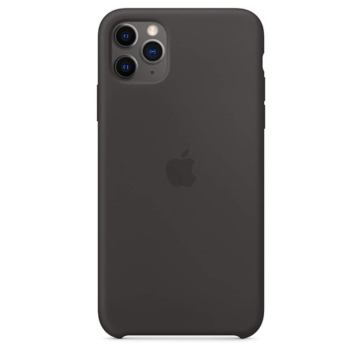 ابل غطاء جوال ايفون 11 برو ماكس سليكون سوداء MX002ZM