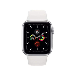 Apple Watch Series 5 GPS + Cellular MWX12AE 40mm Silver Aluminium Case with White Sport Band