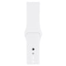 Apple Watch Series 3 GPS + Cellular, 38mm Silver Aluminium Case with White Sport Band