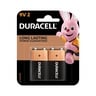 Duracell Type 9V Alkaline Batteries, pack of 2