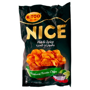 Kitco Nice Potato Chips Hot & Spicy 21 x 14 g