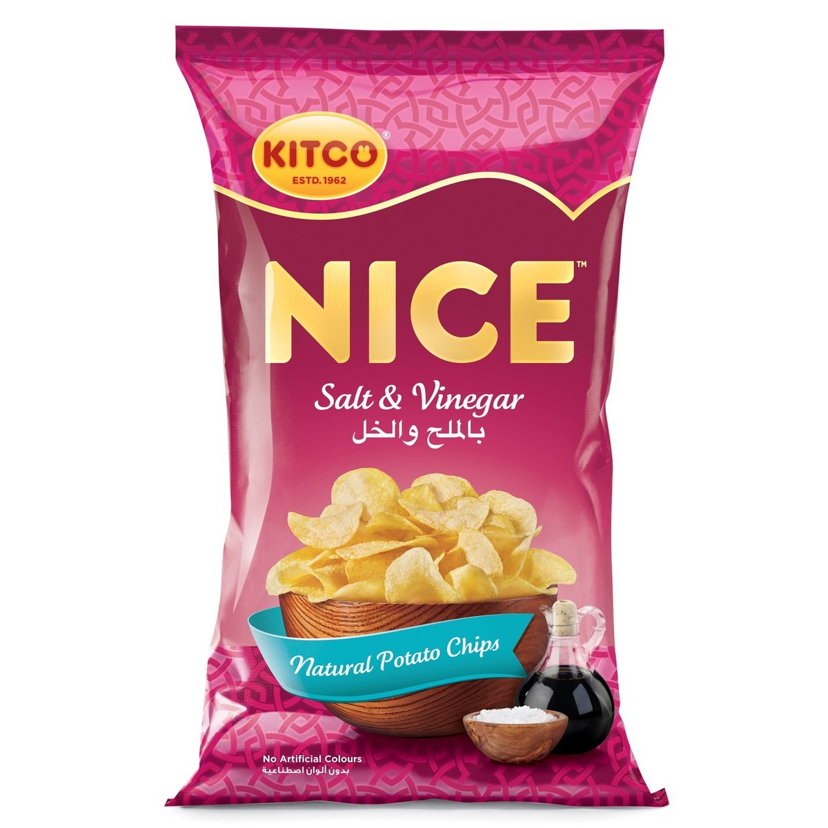 Kitco Nice Salt & Vinegar Potato Chips 210 g