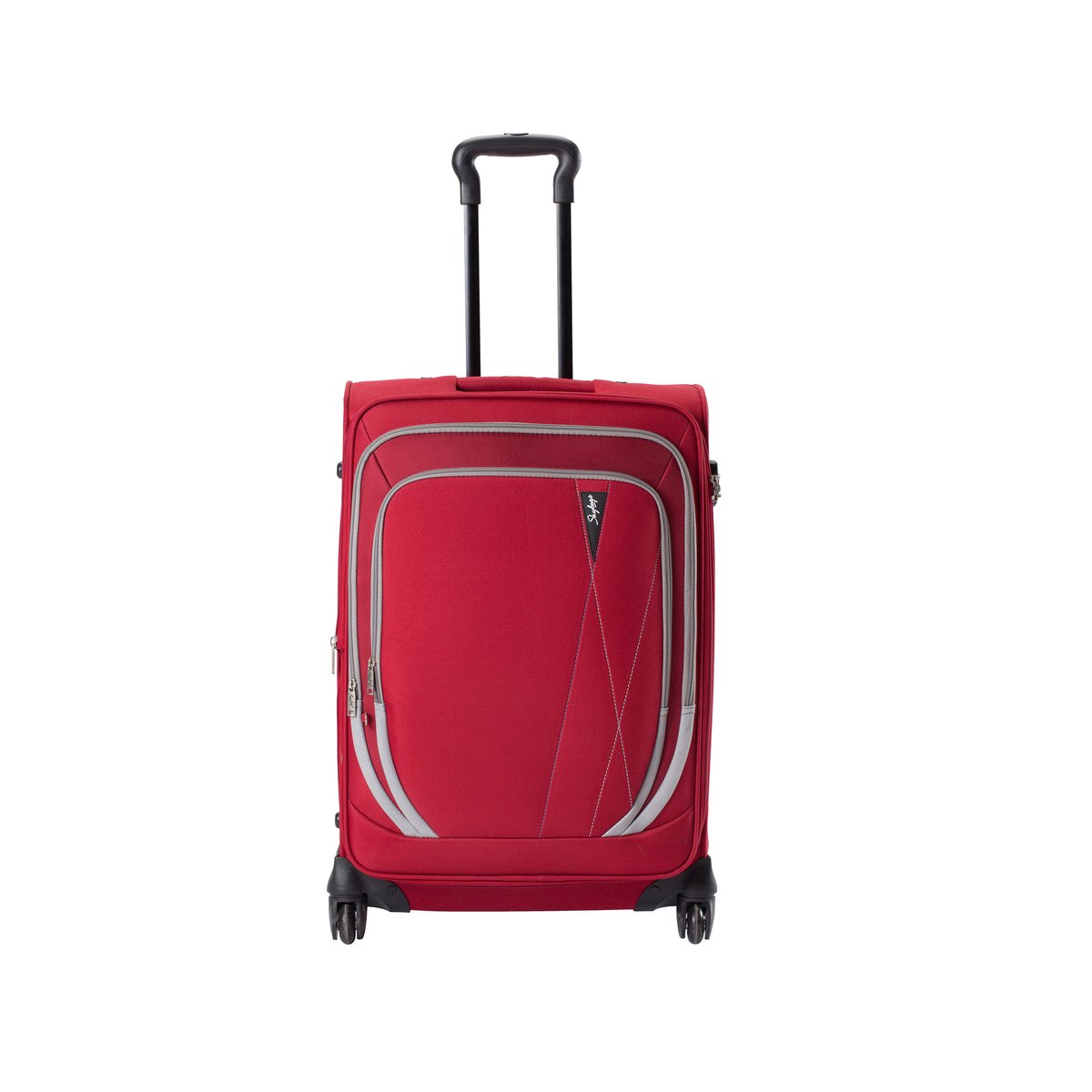 Skybags Gypsee 4 Wheel Soft Trolley, 56 cm, Red