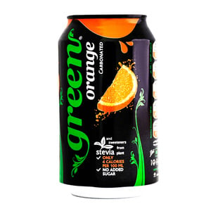 Green Cola Carbonated Orange 330ml