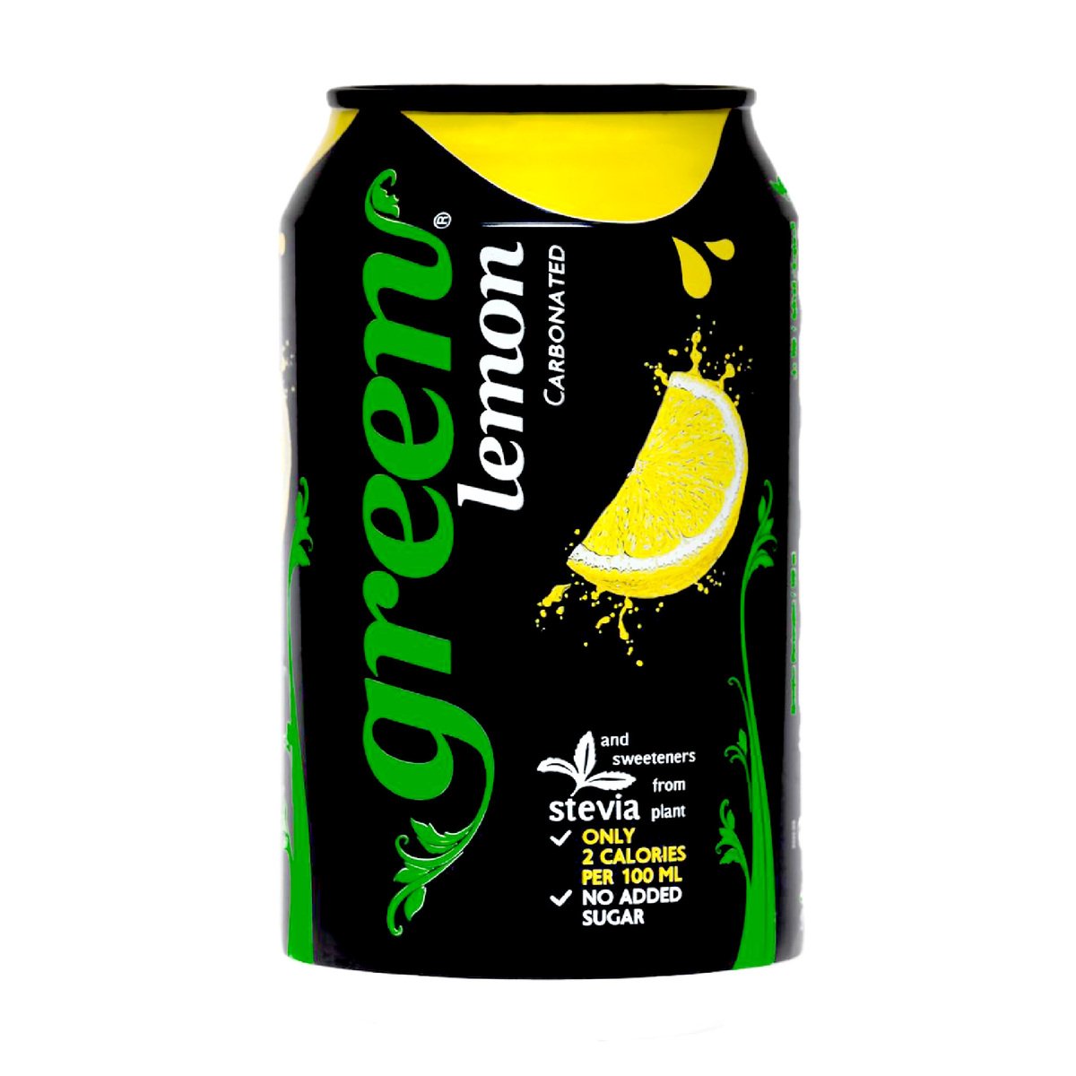 Buy Green Cola Carbonated Lemon 330 ml Online at Best Price | Cola Can | Lulu Kuwait in Kuwait