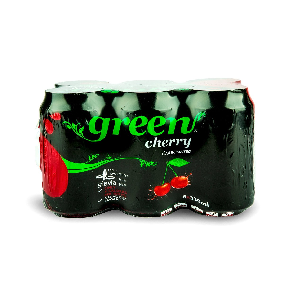 Green Cola Sour Cherry 6 x 330ml