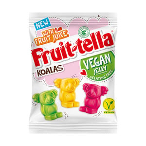 Fruit-tella Vegan Sour Koala Gummy Jellies Candy 150 g