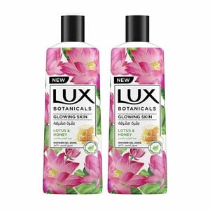 Lux Botanicals Glowing Skin Body Wash Lotus And Honey 2 x 250 ml