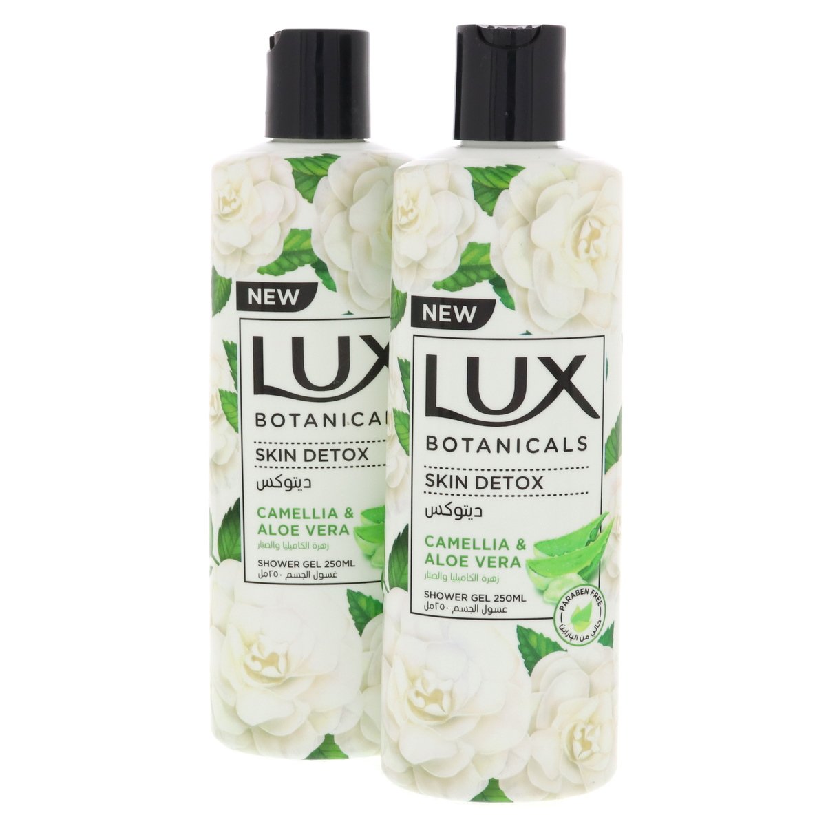 Lux Botanicals Skin Detox Body Wash Camellia And Aloe Vera 2 x 250 ml