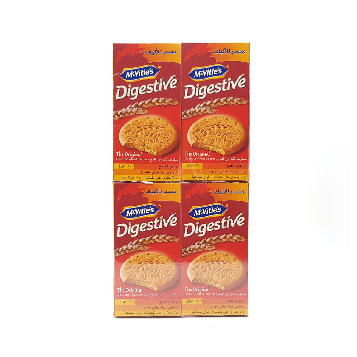 McVitie's Digestive Biscuits 4 x 250 g