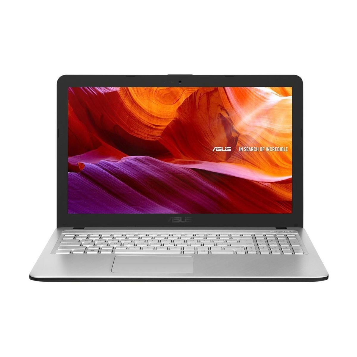 ASUS Notebook X543UA-GQ2140T Notebook, Intel Core i3-7020U, 4GB RAM, 1TB HDD, 15.6 Inch, Windows 10, Silver