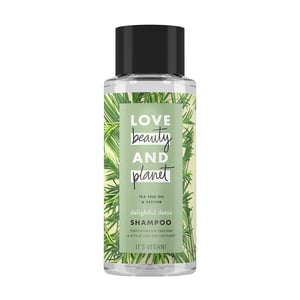 Love Beauty and Planet Shampoo Delightful Detox Tea Tree Oil & Vetiver 400 ml