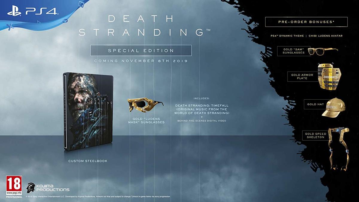 Death Stranding PlayStation 4 Special Edition