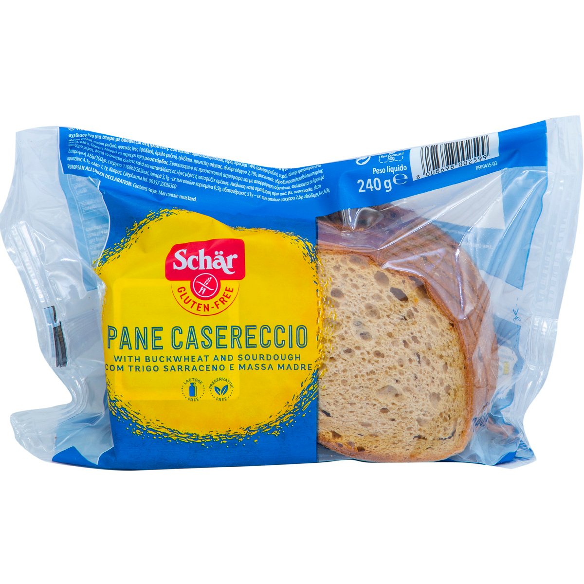 Buy Schar Pane Casereccio Gluten Free 240 g Online at Best Price | Brought In Bread | Lulu KSA in Saudi Arabia