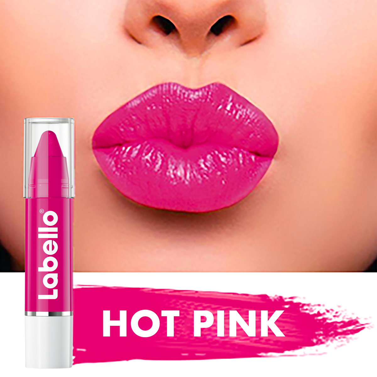 Labello Lip Balm Hot Pink 3 g