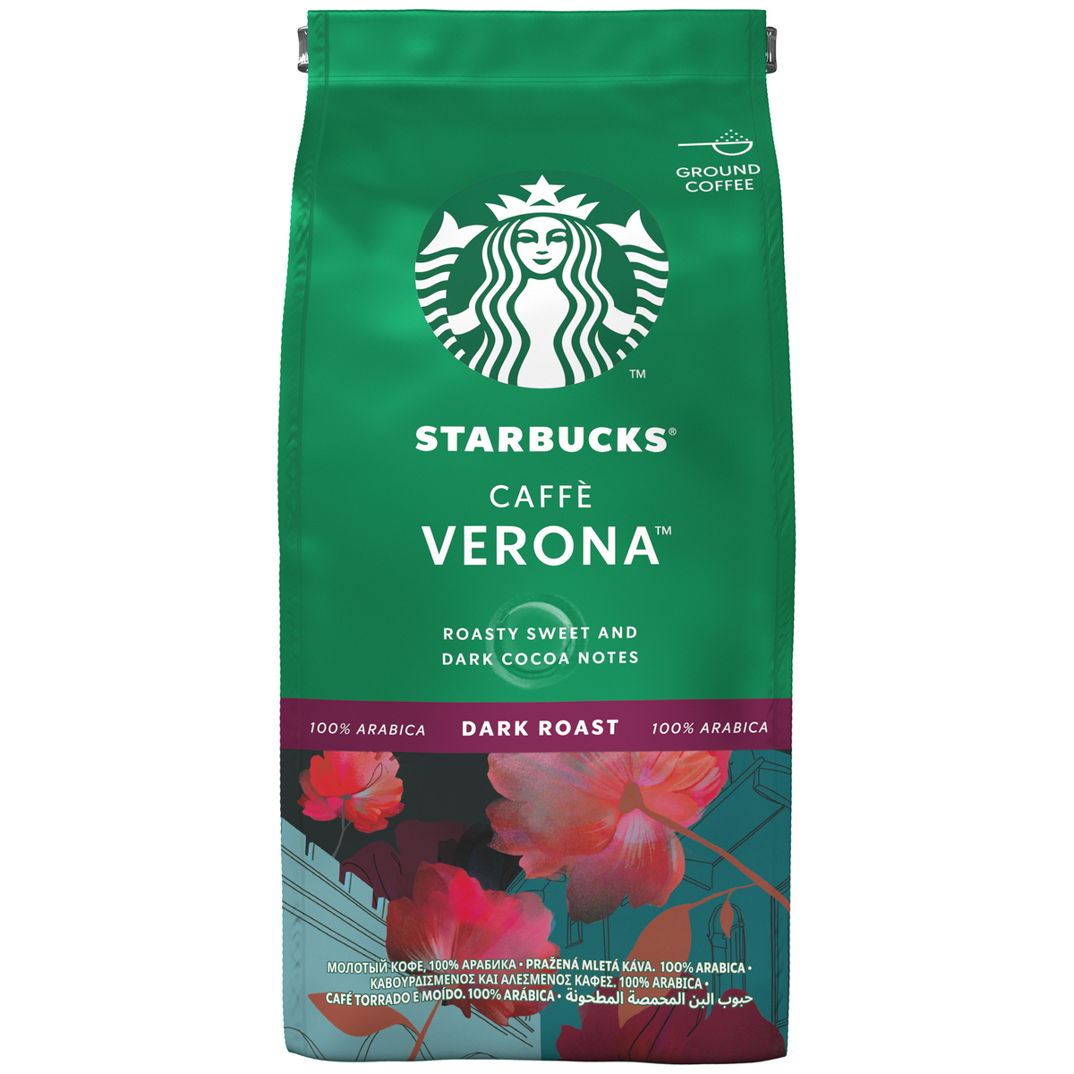 Starbucks Cafe Verona Dark Roast Ground Coffee 200g