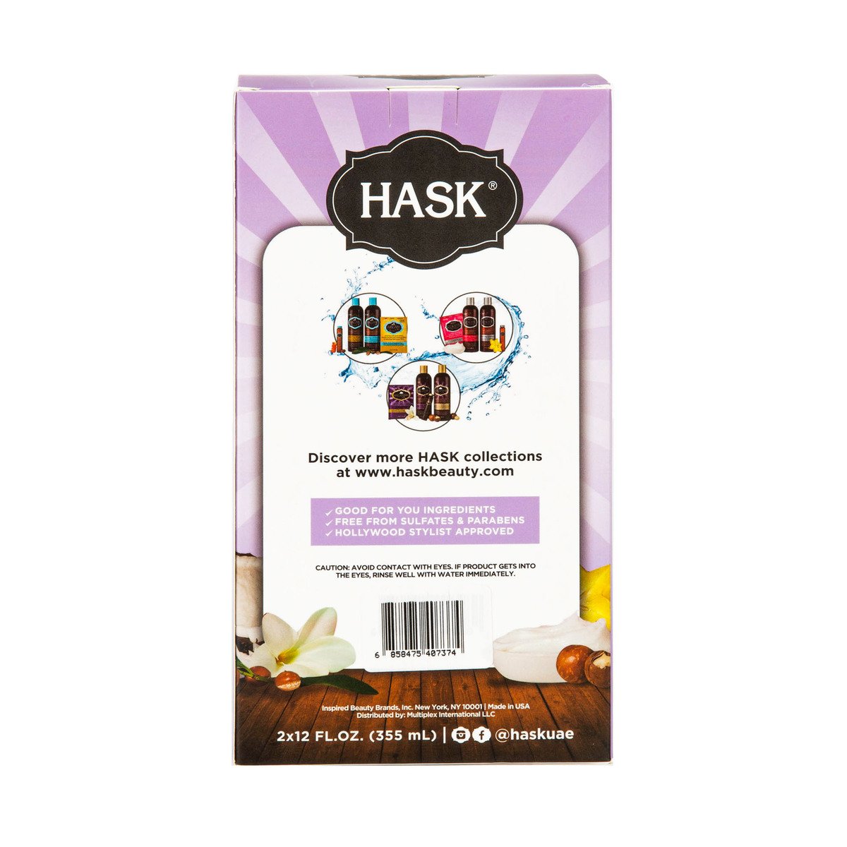 Hask Assorted Shampoo 335 ml + Conditioner 335 ml