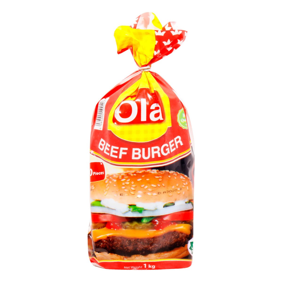 Ola Beef Burger 20pcs