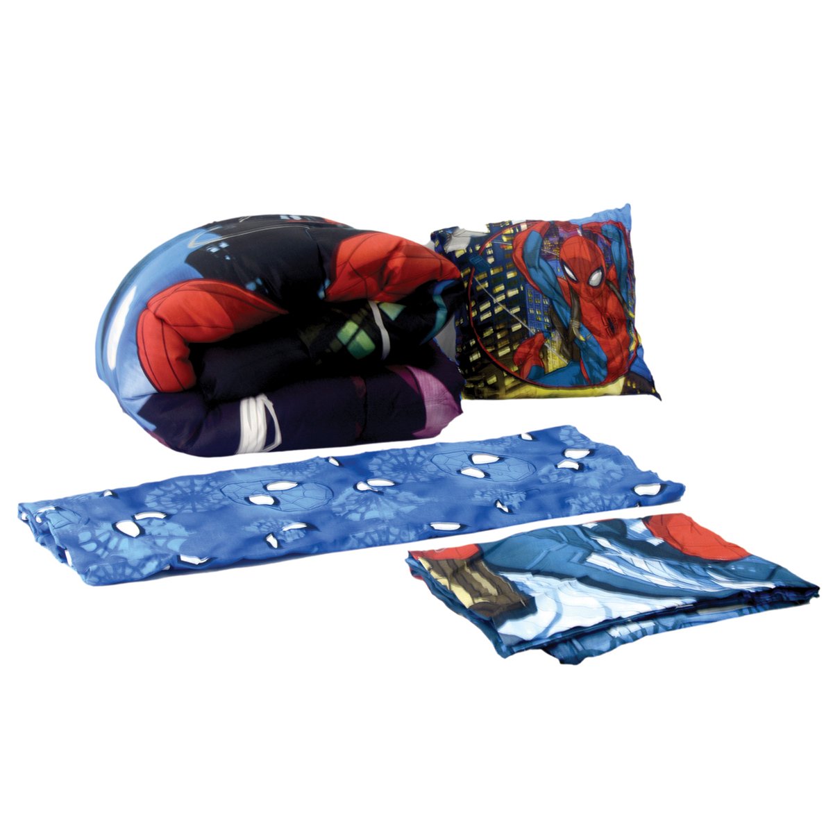 Spiderman Kids Comforter 4pcs Set 165x230cm TRHA638