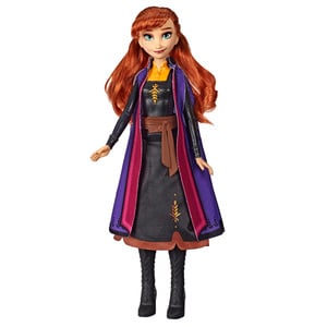 Disney Frozen-II Anna Autumn Swirling Fashion Doll Lights Up 12
